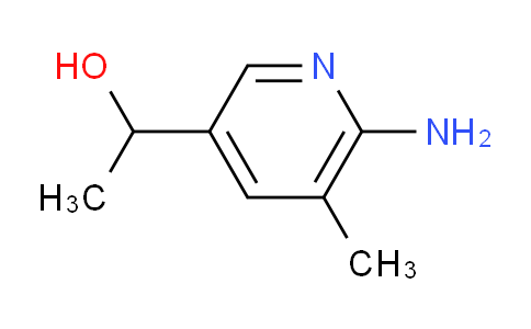 CAS No. 1355216-00-0, 1-(6-Amino-5-methylpyridin-3-yl)ethanol