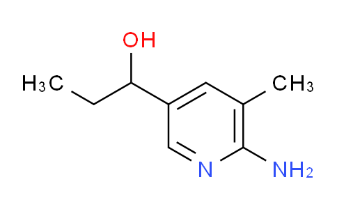 CAS No. 1355179-73-5, 1-(6-Amino-5-methylpyridin-3-yl)propan-1-ol
