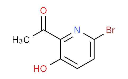 CAS No. 1186542-37-9, 1-(6-Bromo-3-hydroxypyridin-2-yl)ethanone
