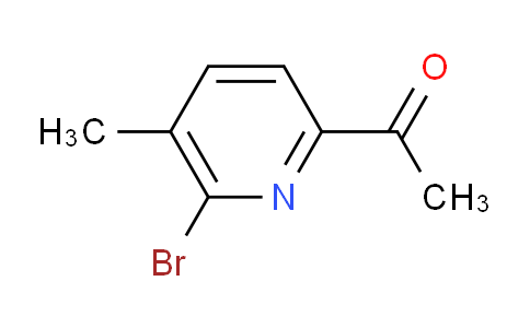 CAS No. 1256834-14-6, 1-(6-Bromo-5-methylpyridin-2-yl)ethanone