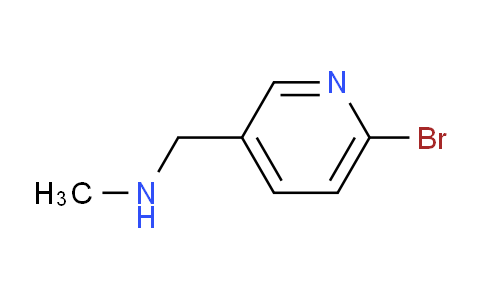 CAS No. 120740-04-7, 1-(6-Bromopyridin-3-yl)-N-methylmethanamine