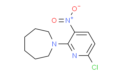 CAS No. 1094400-01-7, 1-(6-Chloro-3-nitropyridin-2-yl)azepane