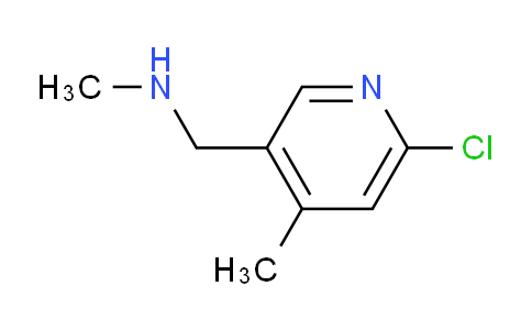 CAS No. 1355178-34-5, 1-(6-Chloro-4-methylpyridin-3-yl)-N-methylmethanamine
