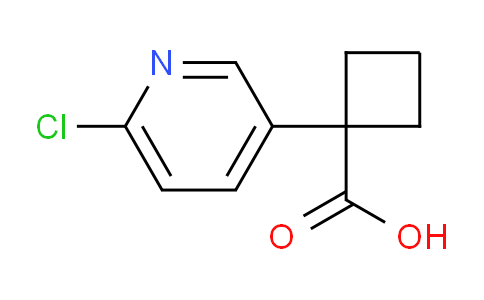 CAS No. 1260666-35-0, 1-(6-chloropyridin-3-yl)cyclobutanecarboxylic acid