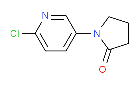 CAS No. 856905-24-3, 1-(6-Chloropyridin-3-yl)pyrrolidin-2-one