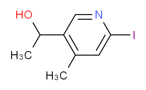 CAS No. 1355200-66-6, 1-(6-Iodo-4-methylpyridin-3-yl)ethanol