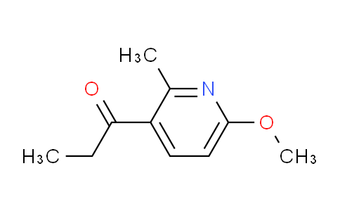 CAS No. 1207260-07-8, 1-(6-Methoxy-2-methylpyridin-3-yl)propan-1-one