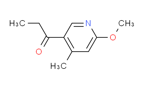 CAS No. 1207259-26-4, 1-(6-Methoxy-4-methylpyridin-3-yl)propan-1-one