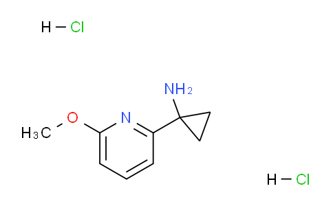 CAS No. 1255099-02-5, 1-(6-Methoxypyridin-2-yl)cyclopropanamine dihydrochloride