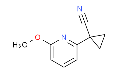 CAS No. 1447607-16-0, 1-(6-Methoxypyridin-2-yl)cyclopropanecarbonitrile