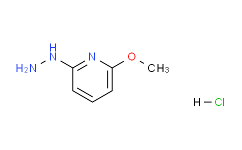 CAS No. 650637-93-7, 1-(6-Methoxypyridin-2-yl)hydrazine hydrochloride