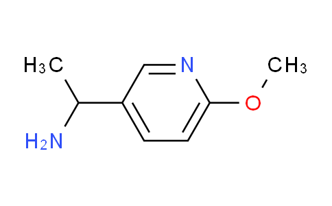 CAS No. 579515-25-6, 1-(6-Methoxypyridin-3-yl)ethanamine
