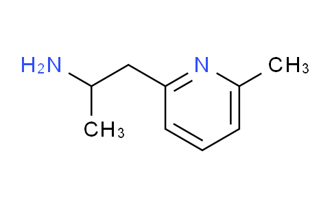 CAS No. 71271-62-0, 1-(6-Methylpyridin-2-yl)propan-2-amine