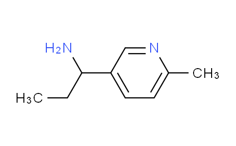 CAS No. 867010-66-0, 1-(6-Methylpyridin-3-yl)propan-1-amine