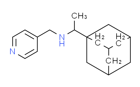 CAS No. 341009-23-2, 1-(Adamantan-1-yl)-N-(pyridin-4-ylmethyl)ethanamine