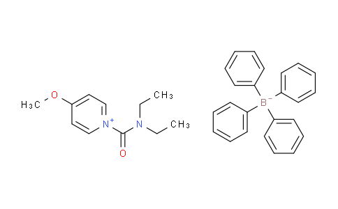 CAS No. 308089-08-9, 1-(Diethylcarbamoyl)-4-methoxypyridin-1-ium tetraphenylborate