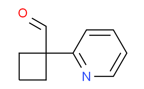 CAS No. 1211593-36-0, 1-(Pyridin-2-yl)cyclobutanecarbaldehyde