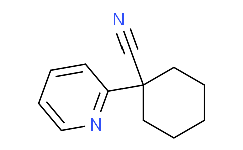 CAS No. 204067-32-3, 1-(Pyridin-2-yl)cyclohexanecarbonitrile
