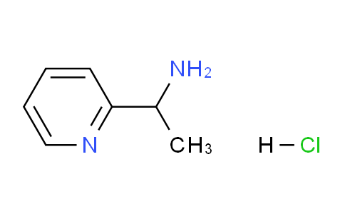 CAS No. 197431-21-3, 1-(Pyridin-2-yl)ethanamine hydrochloride