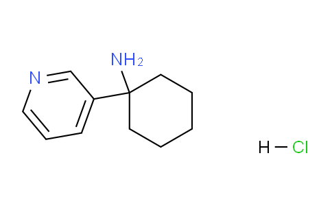 CAS No. 1956318-78-7, 1-(Pyridin-3-yl)cyclohexanamine hydrochloride
