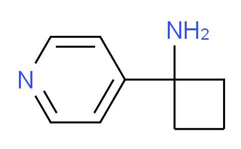 CAS No. 1211593-50-8, 1-(Pyridin-4-yl)cyclobutanamine