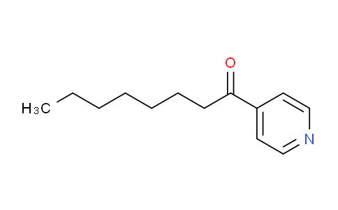 CAS No. 32921-22-5, 1-(Pyridin-4-yl)octan-1-one