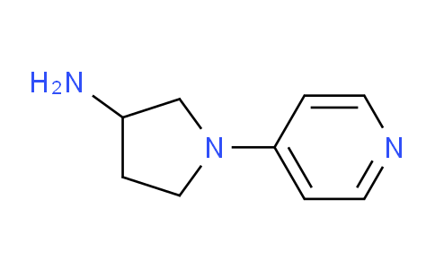 CAS No. 1181375-92-7, 1-(Pyridin-4-yl)pyrrolidin-3-amine