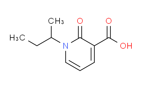 CAS No. 1267957-57-2, 1-(sec-Butyl)-2-oxo-1,2-dihydropyridine-3-carboxylic acid