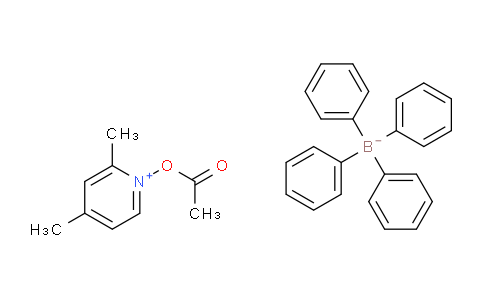 CAS No. 308089-12-5, 1-Acetoxy-2,4-dimethylpyridin-1-ium tetraphenylborate