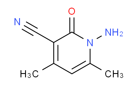 CAS No. 1562-12-5, 1-Amino-4,6-dimethyl-2-oxo-1,2-dihydropyridine-3-carbonitrile
