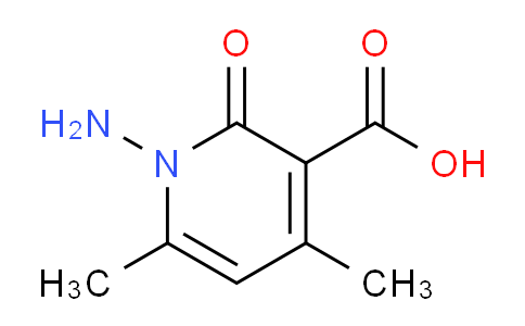 CAS No. 100377-53-5, 1-Amino-4,6-dimethyl-2-oxo-1,2-dihydropyridine-3-carboxylic acid