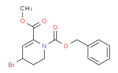 CAS No. 1359711-07-1, 1-Benzyl 2-methyl 4-bromo-5,6-dihydropyridine-1,2(4H)-dicarboxylate