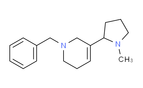CAS No. 1443289-00-6, 1-Benzyl-5-(1-methylpyrrolidin-2-yl)-1,2,3,6-tetrahydropyridine