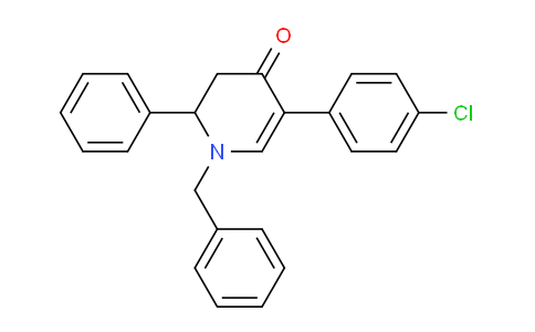 CAS No. 1049677-48-6, 1-Benzyl-5-(4-chlorophenyl)-2-phenyl-2,3-dihydropyridin-4(1H)-one