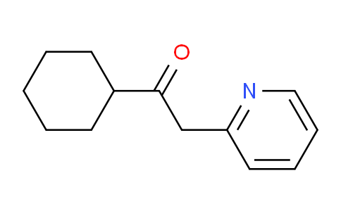 CAS No. 92039-96-8, 1-Cyclohexyl-2-(pyridin-2-yl)ethanone