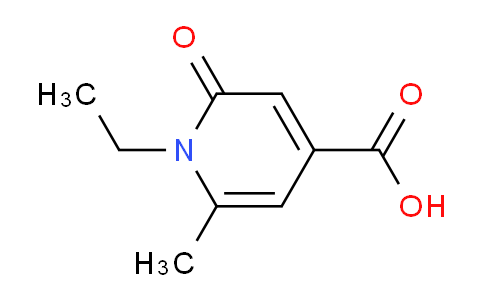 CAS No. 1780883-32-0, 1-Ethyl-6-methyl-2-oxo-1,2-dihydropyridine-4-carboxylic acid