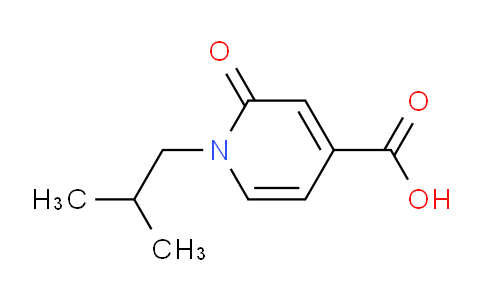 CAS No. 952511-66-9, 1-Isobutyl-2-oxo-1,2-dihydropyridine-4-carboxylic acid