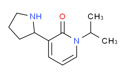 CAS No. 1710345-14-4, 1-Isopropyl-3-(pyrrolidin-2-yl)pyridin-2(1H)-one