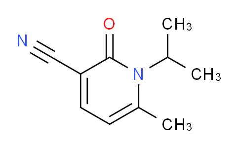 CAS No. 1120294-62-3, 1-Isopropyl-6-methyl-2-oxo-1,2-dihydropyridine-3-carbonitrile