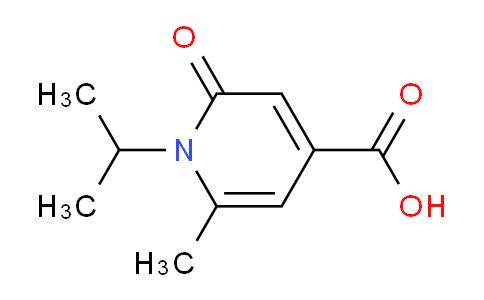 CAS No. 1781301-83-4, 1-Isopropyl-6-methyl-2-oxo-1,2-dihydropyridine-4-carboxylic acid