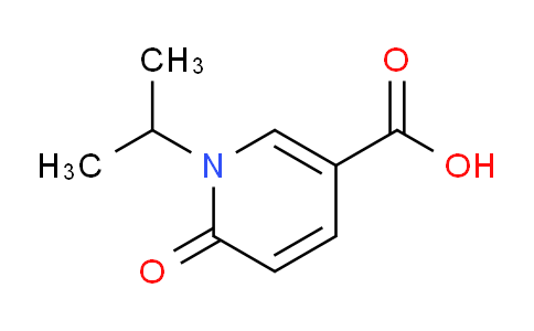 CAS No. 677762-07-1, 1-Isopropyl-6-oxo-1,6-dihydropyridine-3-carboxylic acid
