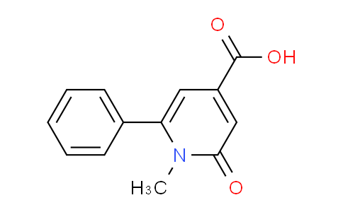 CAS No. 1368729-11-6, 1-Methyl-2-oxo-6-phenyl-1,2-dihydropyridine-4-carboxylic acid