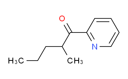 CAS No. 855377-39-8, 1-Methylbutyl 2-pyridyl ketone