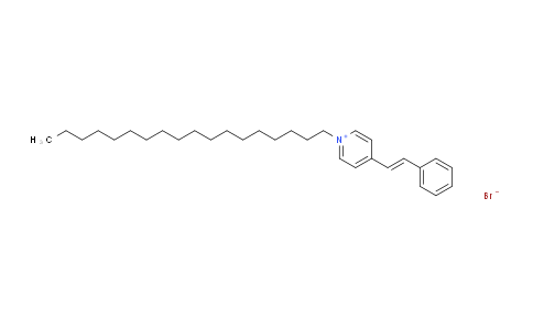 CAS No. 126115-86-4, 1-Octadecyl-4-styrylpyridin-1-ium bromide
