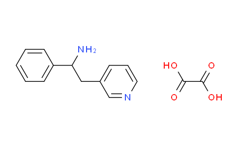 CAS No. 1956328-48-5, 1-Phenyl-2-(pyridin-3-yl)ethanamine oxalate