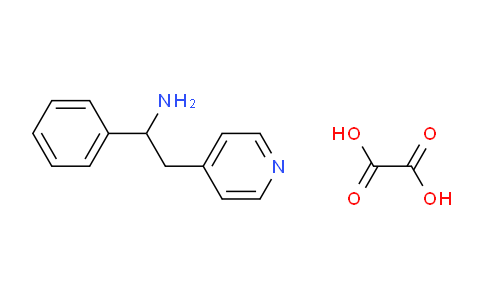 CAS No. 1956380-45-2, 1-Phenyl-2-(pyridin-4-yl)ethanamine oxalate