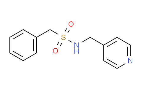 CAS No. 331847-60-0, 1-Phenyl-N-(pyridin-4-ylmethyl)methanesulfonamide