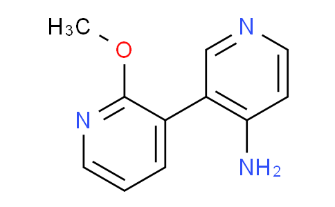 CAS No. 1258620-65-3, 2'-Methoxy-[3,3'-bipyridin]-4-amine