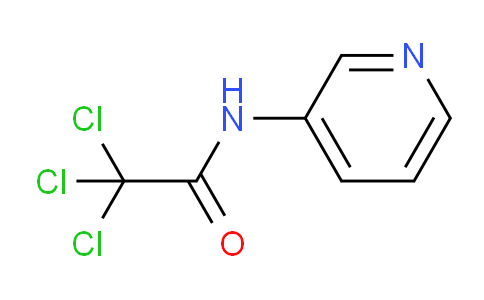 CAS No. 82202-41-3, 2,2,2-Trichloro-N-(pyridin-3-yl)acetamide