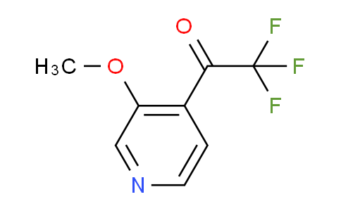 CAS No. 1060801-80-0, 2,2,2-Trifluoro-1-(3-methoxypyridin-4-yl)ethanone